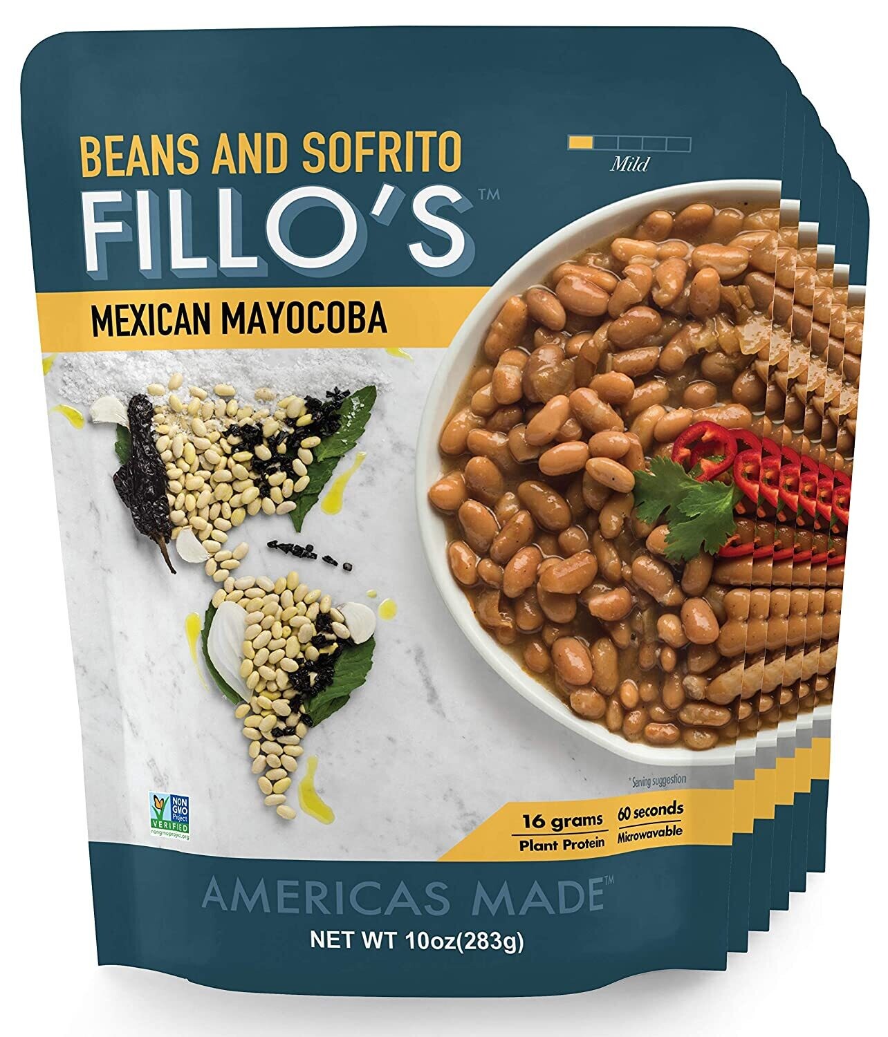 Fillo's Bean Pouch - Mexican Mayocoba Beans