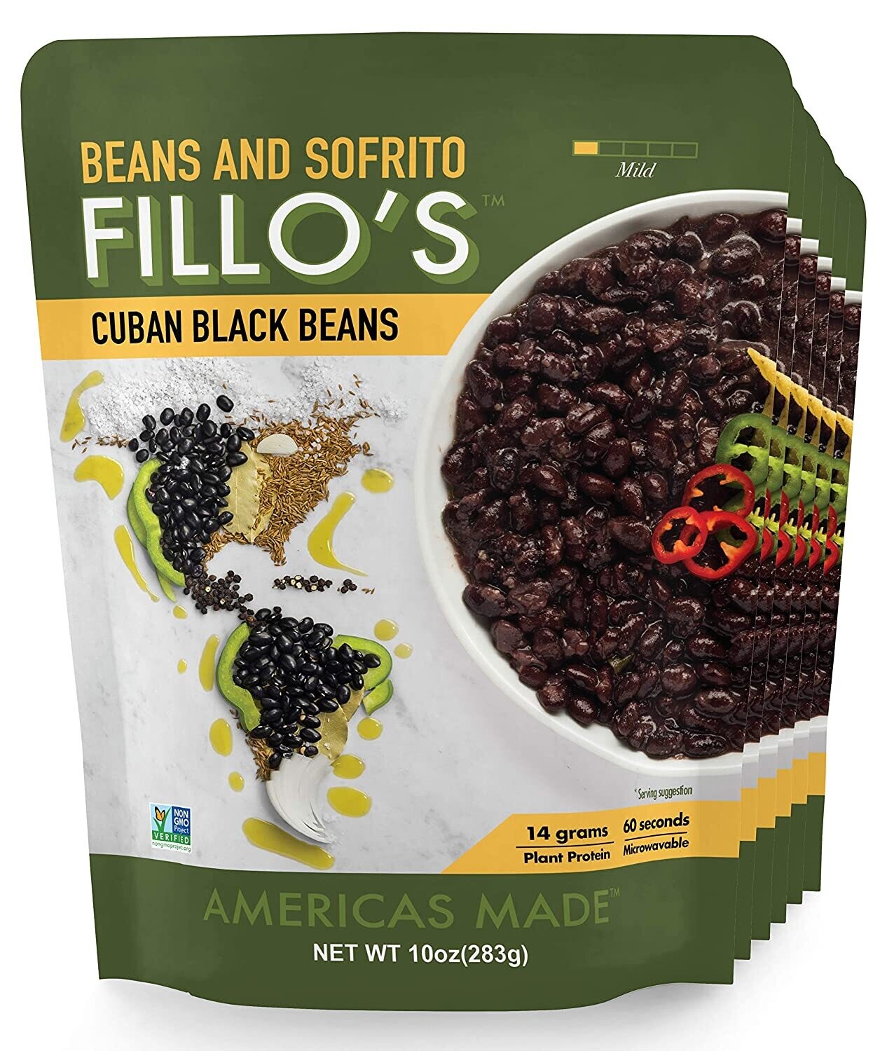 Fillo's Bean Pouch - Cuban Black Beans
