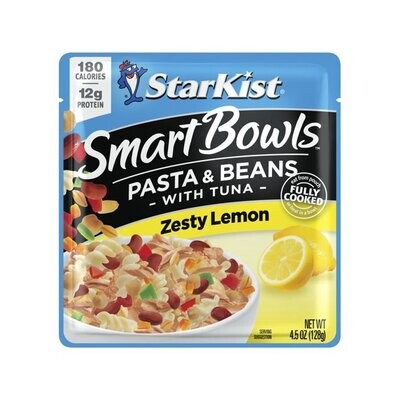 Starkist Smart Bowls - Zesty Lemon Pasta &amp; Beans