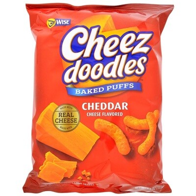 Wise Cheez Doodles Baked Puffs Cheddar