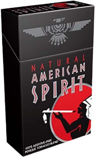 American Spirit Black Carton