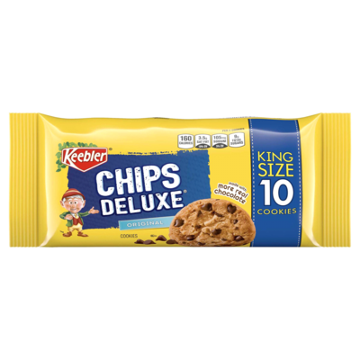 Keebler Chips Deluxe King-Size 10ct