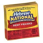 Hot Dogs Hebrew National Beef (21ct)