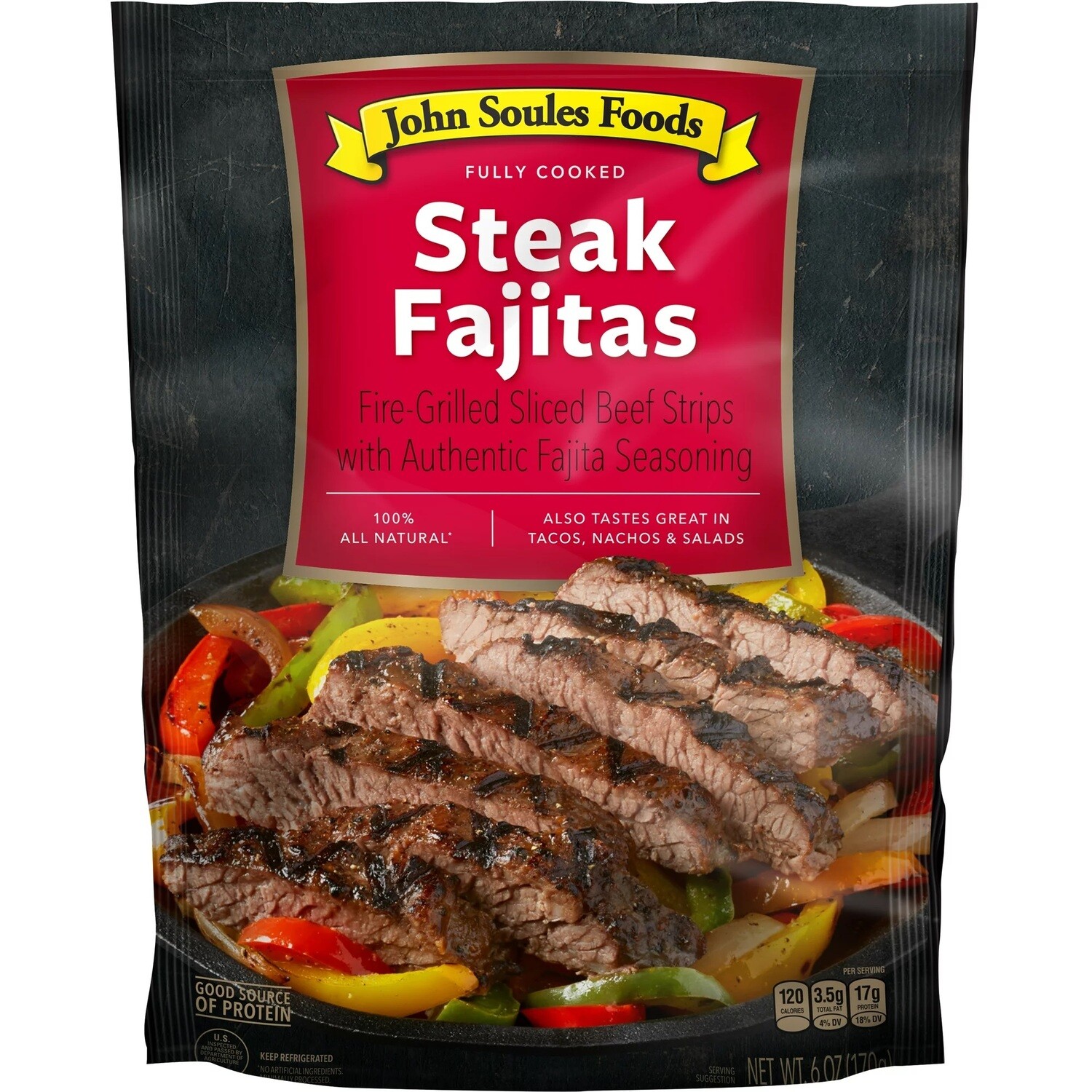 John Soules Meat Strips     Steak Fajitas
