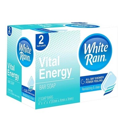 White Rain Soap - Vital Energy 3.17oz 3ct