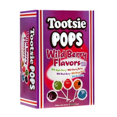 Charms - Tootsie Pops Wild Berry 100ct
