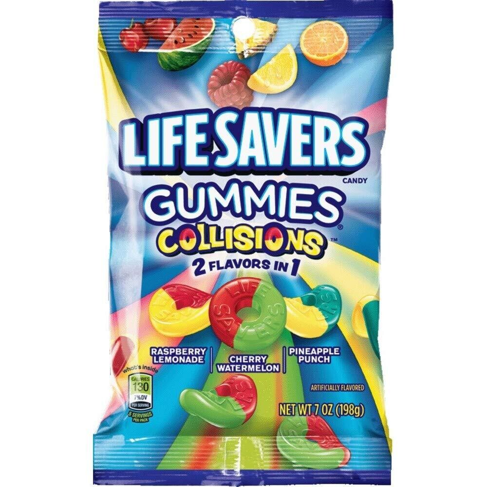 Peg Bags     Lifesavers Gummies Collisions Big Bag