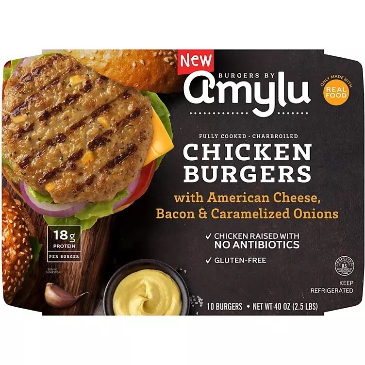 Amylu Chicken Burgers 10ct
