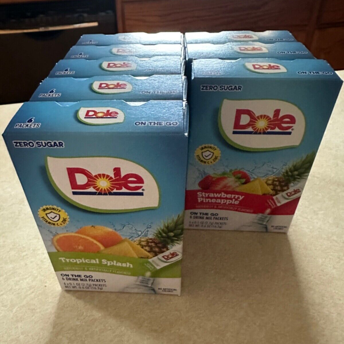 Dole Strawberry Pineapple (add to 16.9oz water)     6ct