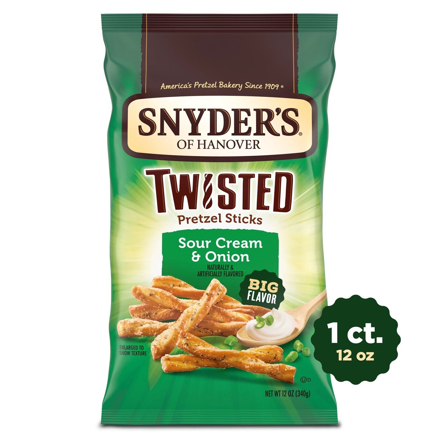 Snyder&#39;s Twisted - Sour Cream &amp; Onion