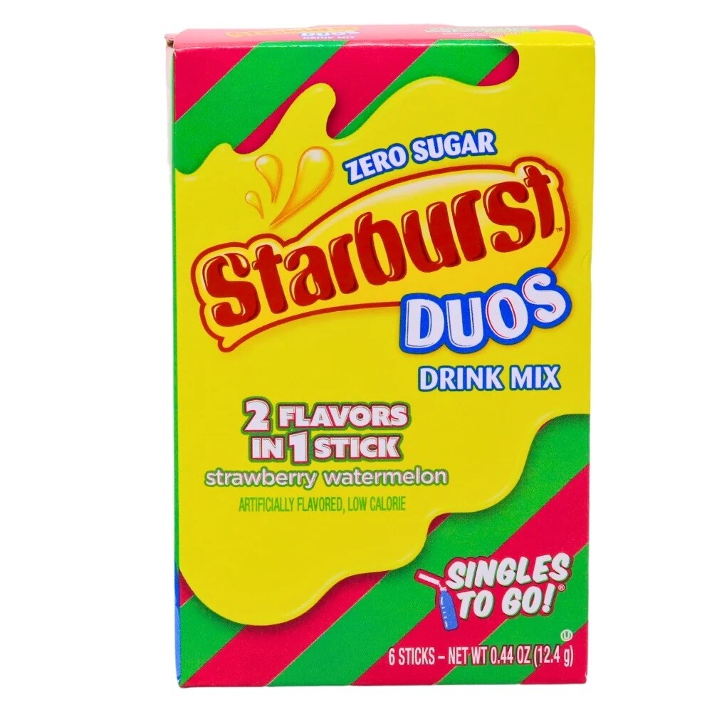 Starburst Singles to Go! 6ct (add to 16.9oz water)     Duos