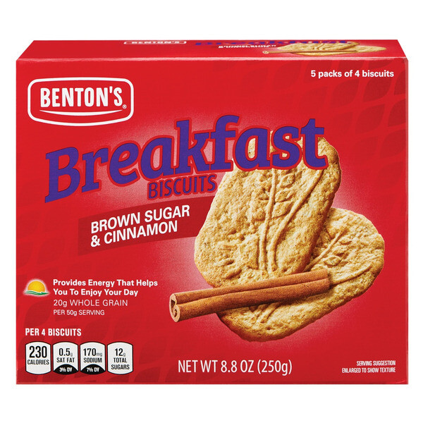 Benton&#39;s Breakfast Biscuits - Brown Cinnamon Sugar