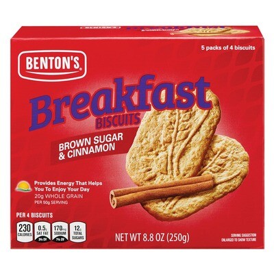 Benton&#39;s Breakfast Biscuits - Brown Cinnamon Sugar