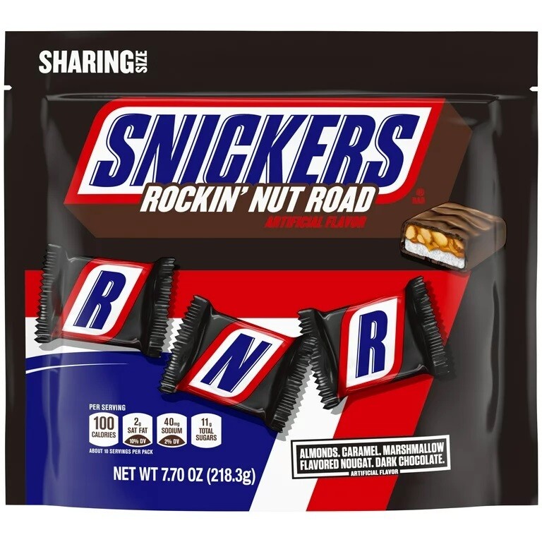 Share Pack    Snickers Rockin' Nut Road