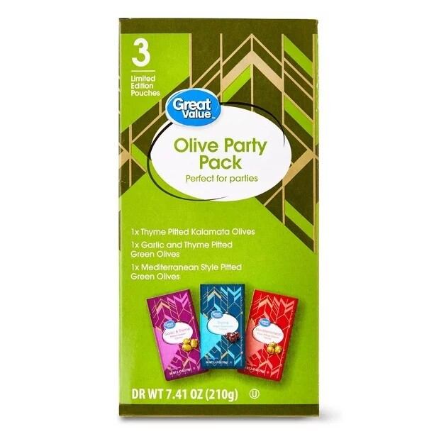 Olive Party Pack 3ct