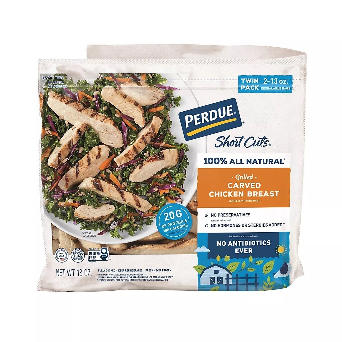 Perdue Short Cuts     Grilled Twin Pack 2ct