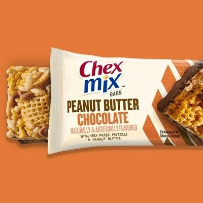 Cereal Bars Chex Mix Peanut Butter Chocolate King Size