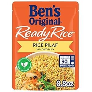 Ben&#39;s original Ready Rice Microwave Pouches     Rice Pilaf
