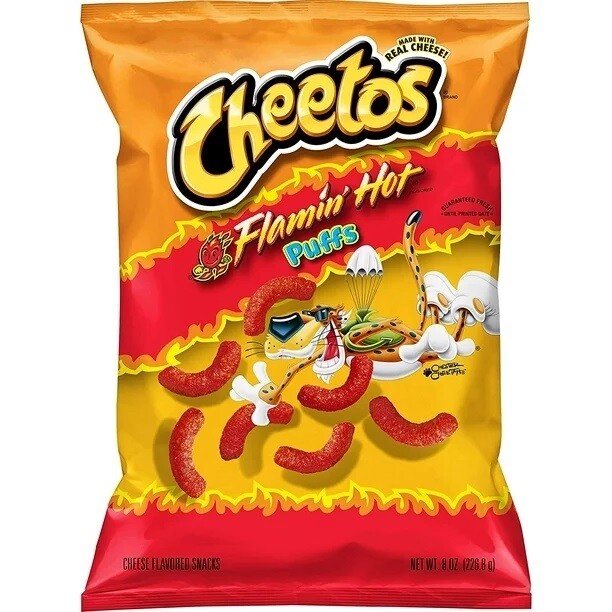 Cheetos     Flamin' Hot Puffs