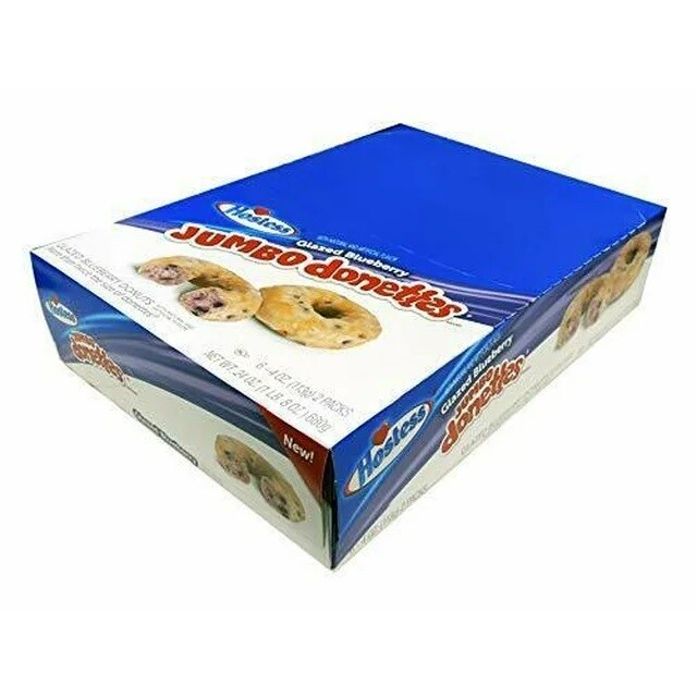 Hostess -    Jumbo Donettes Glazed Blueberry 12ct