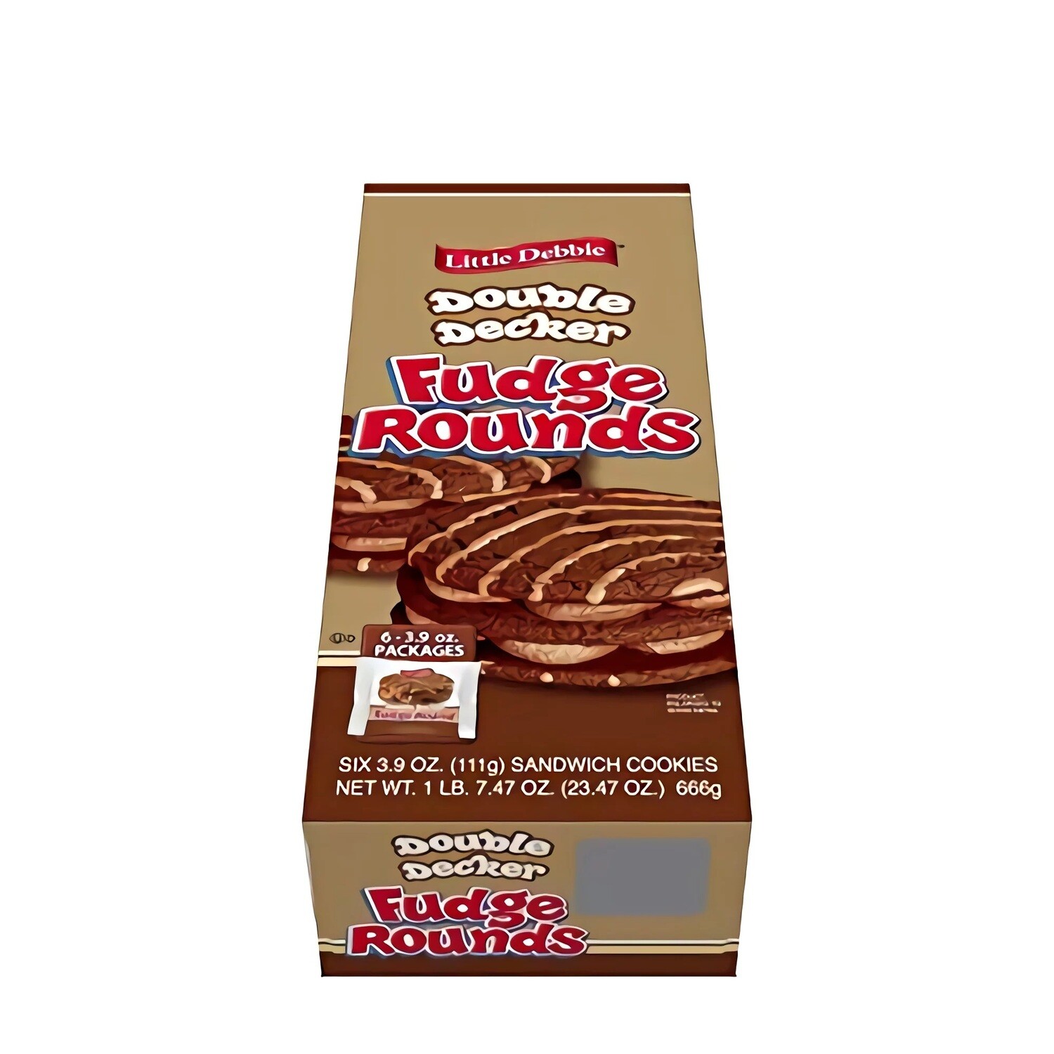 Little Debbies -    Fudge Rounds Double Decker 6ct