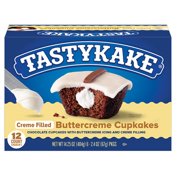 Tastykake Buttercreme Cupcakes 12ct