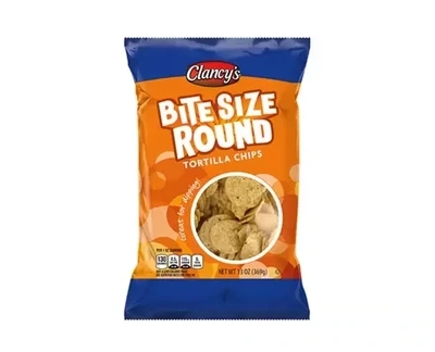Clancy's - Tortilla Chips, Bite-Size Rounds