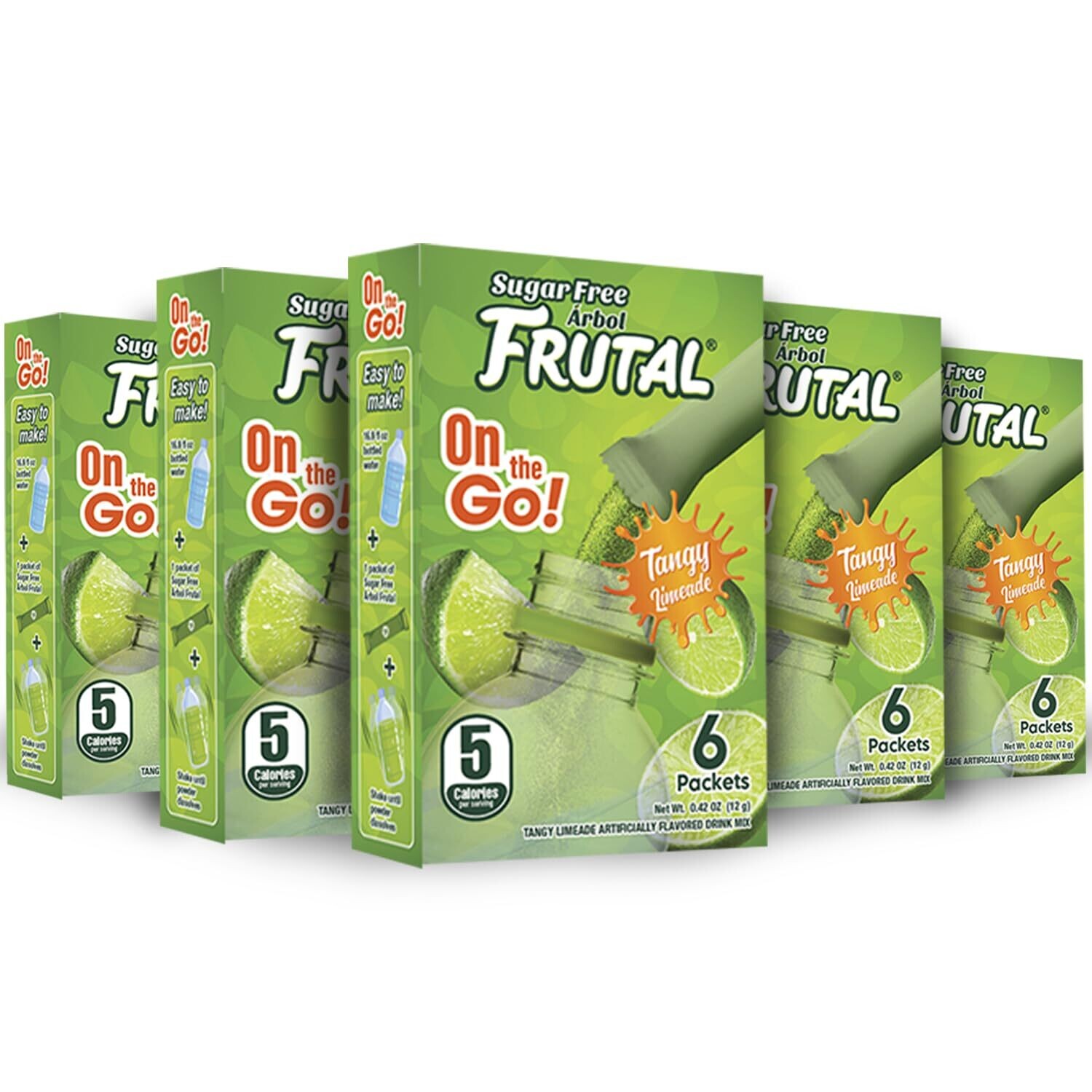 Frutal On the Go! - Tangy Limeaid 6ct (add to 16.9oz water)