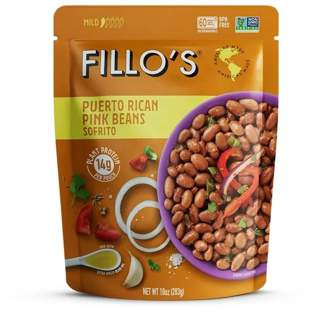 Fillo's Bean Pouch - Puerto Rican Pink Beans
