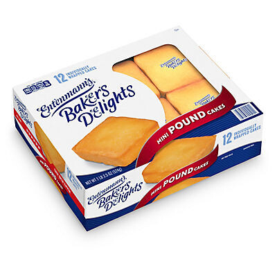 Entenmann’s Baker’s Delights Mini Pound Cakes 12ct