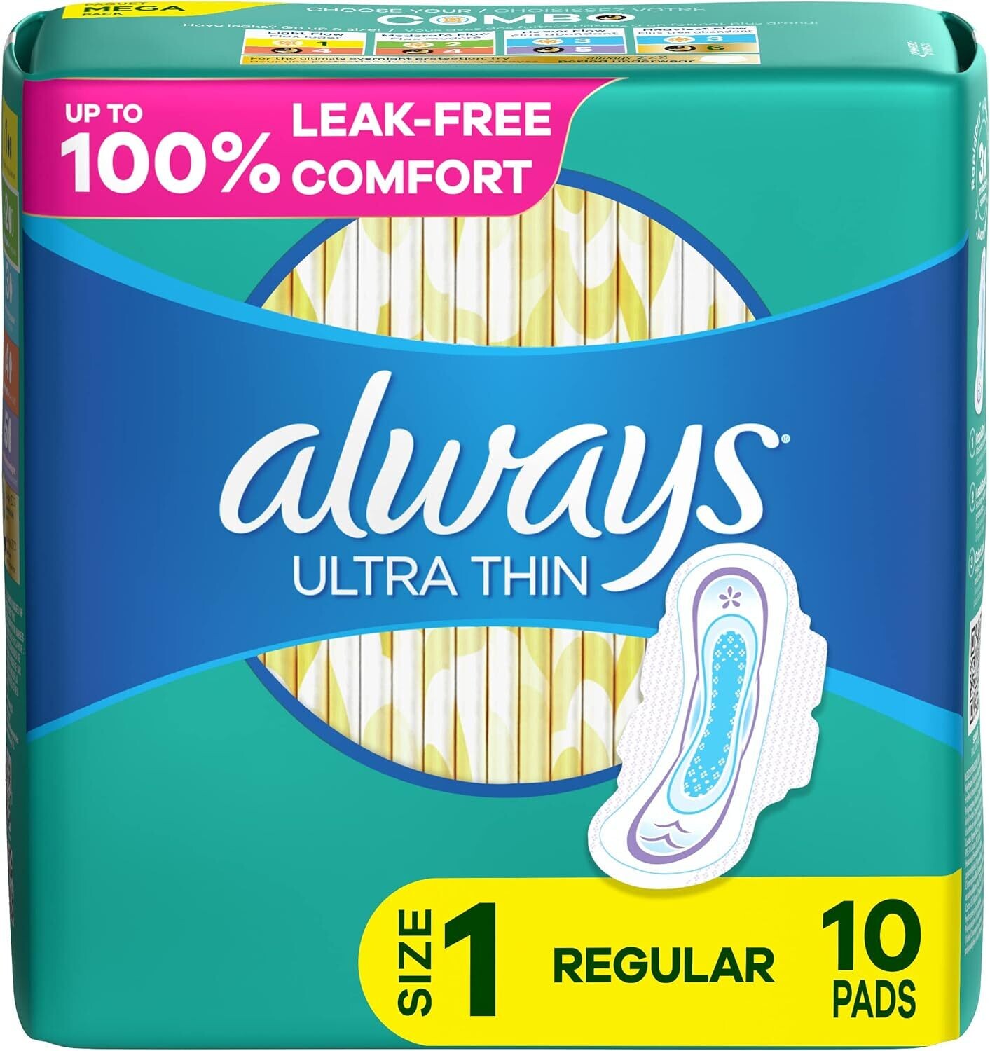 Always Ultra Thin Regular 10ct