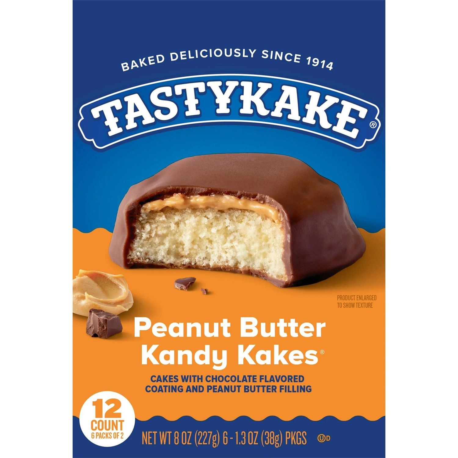 Tastykake Peanut Butter Kandy Kakes 12ct