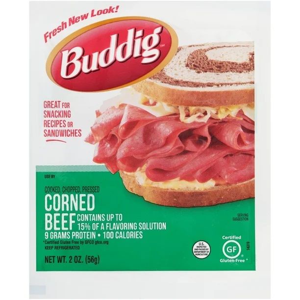 Buddig Single Serve Deli-Meats     Corned Beef