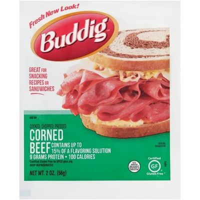 Buddig Single Serve Deli-Meats     Corned Beef