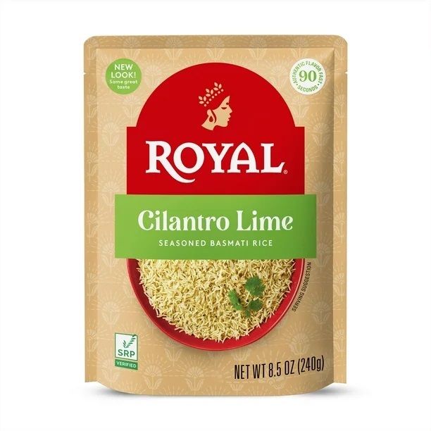 Royal Heat And Eat Rice Microwave Pouches - Cilantro Lime