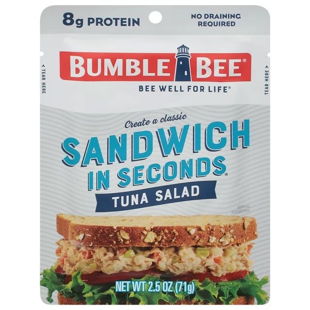 Bumble Bee Sandwich in Seconds Tuna Salad