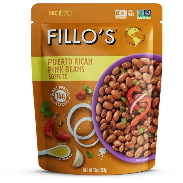 Fillo&#39;s Bean Pouch - Puerto Rican Pink Beans