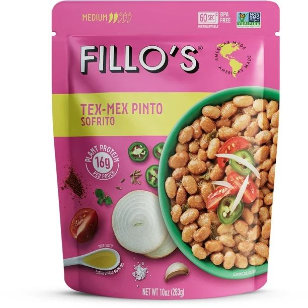 Fillo&#39;s Bean Pouch - Tex-Mex Pinto Beans