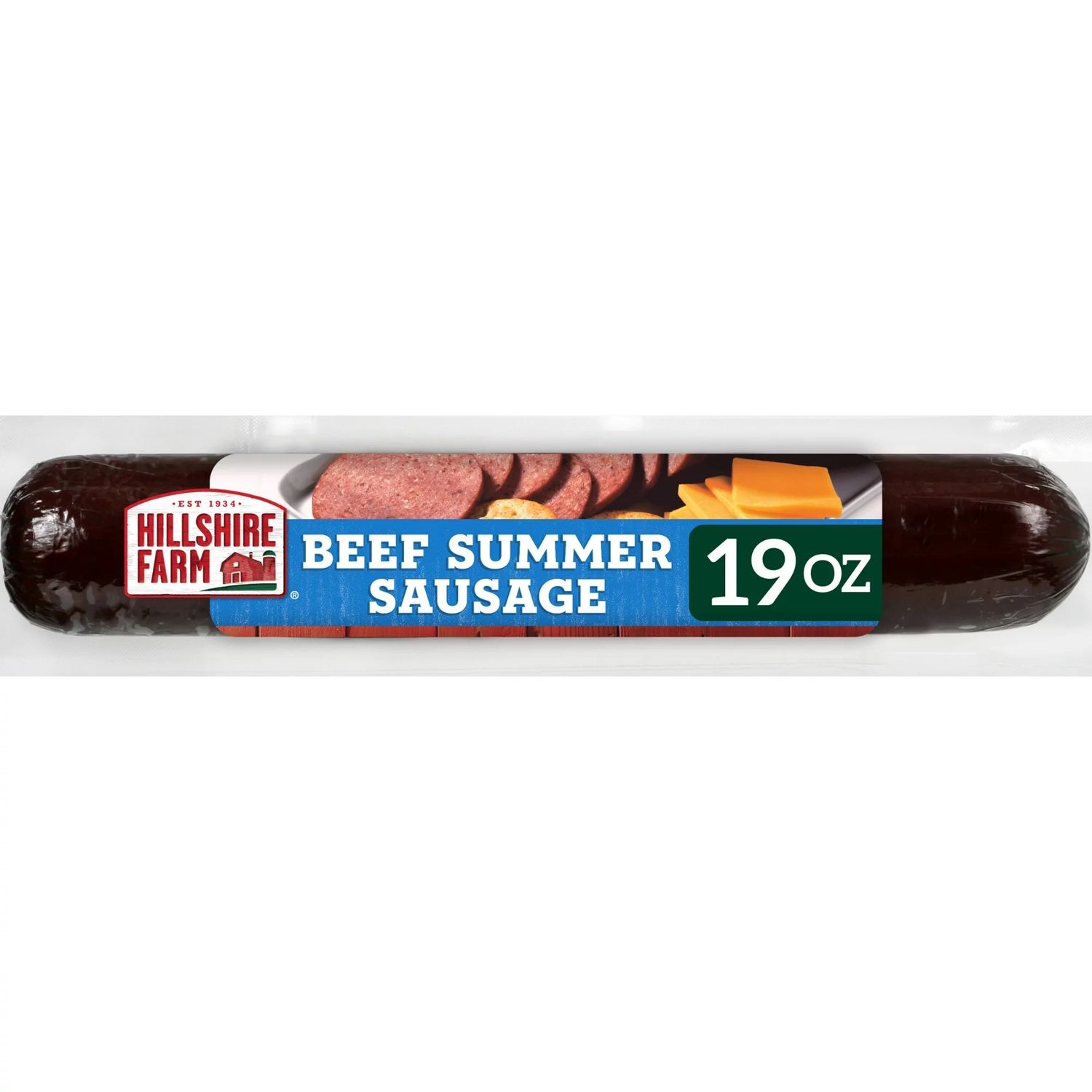 Summer Sausage     Hillshire Farm Beef