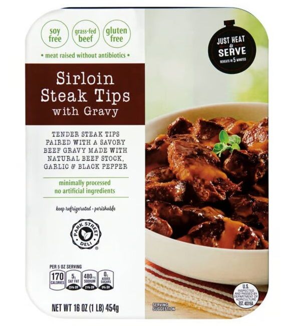 Park Street Deli - Sirloin Steak Tips with Gravy