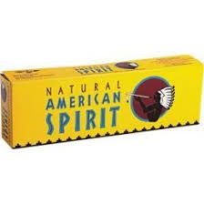 American Spirit Yellow Carton