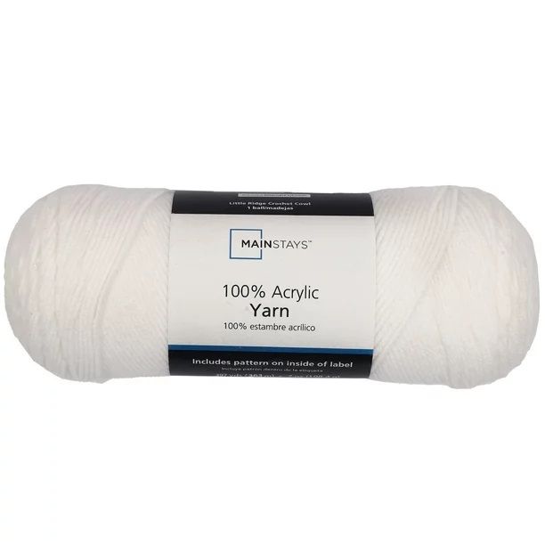 Yarn - white skein 7oz