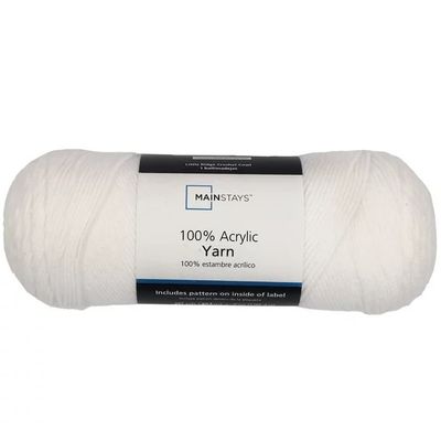 Yarn - white skein 7oz