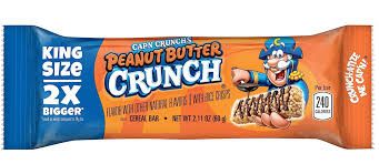 Cereal Bars     Cap&#39;n Crunch Peanut Butter King Size