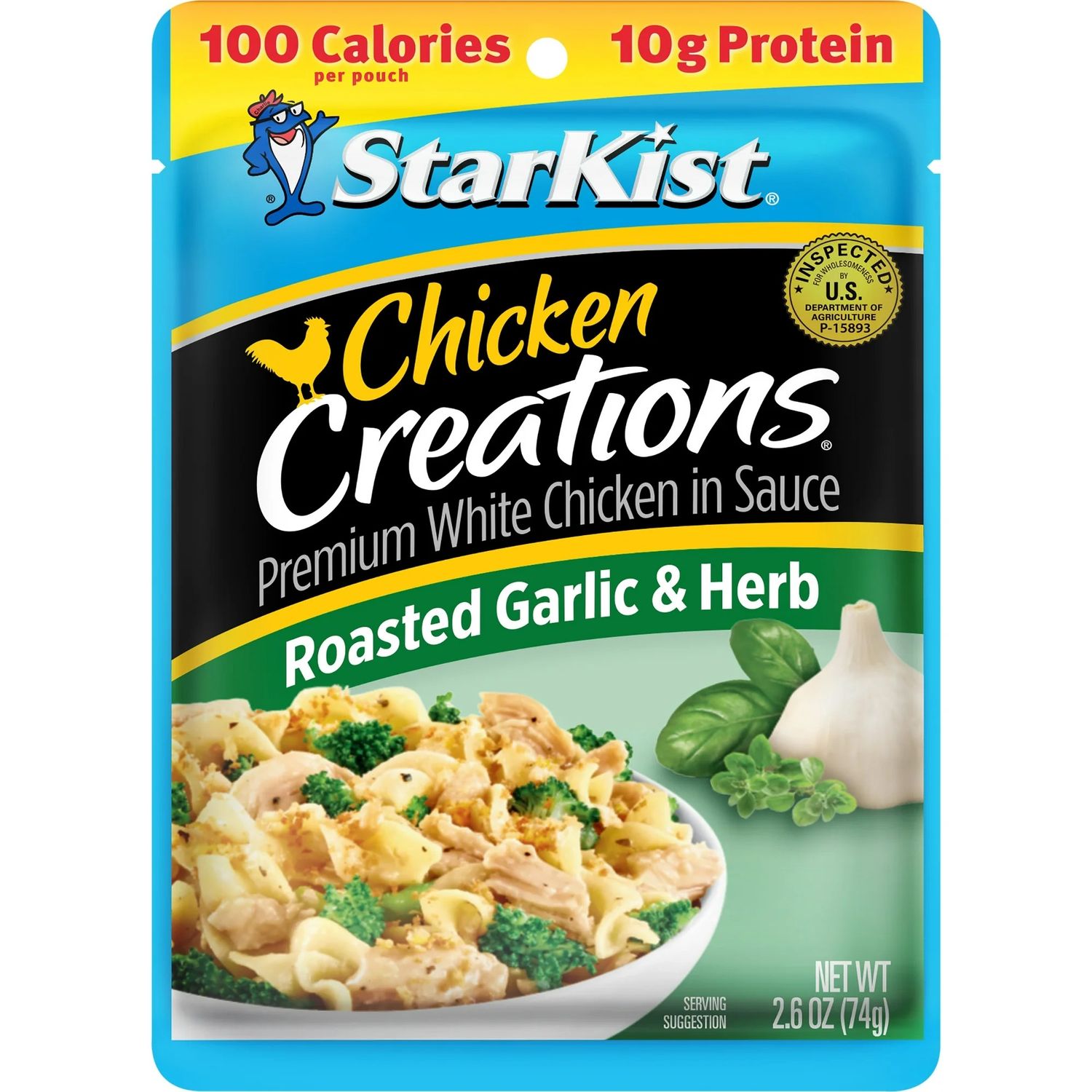 Starkist Chicken Creations     Roasted Garlic &amp; Herb