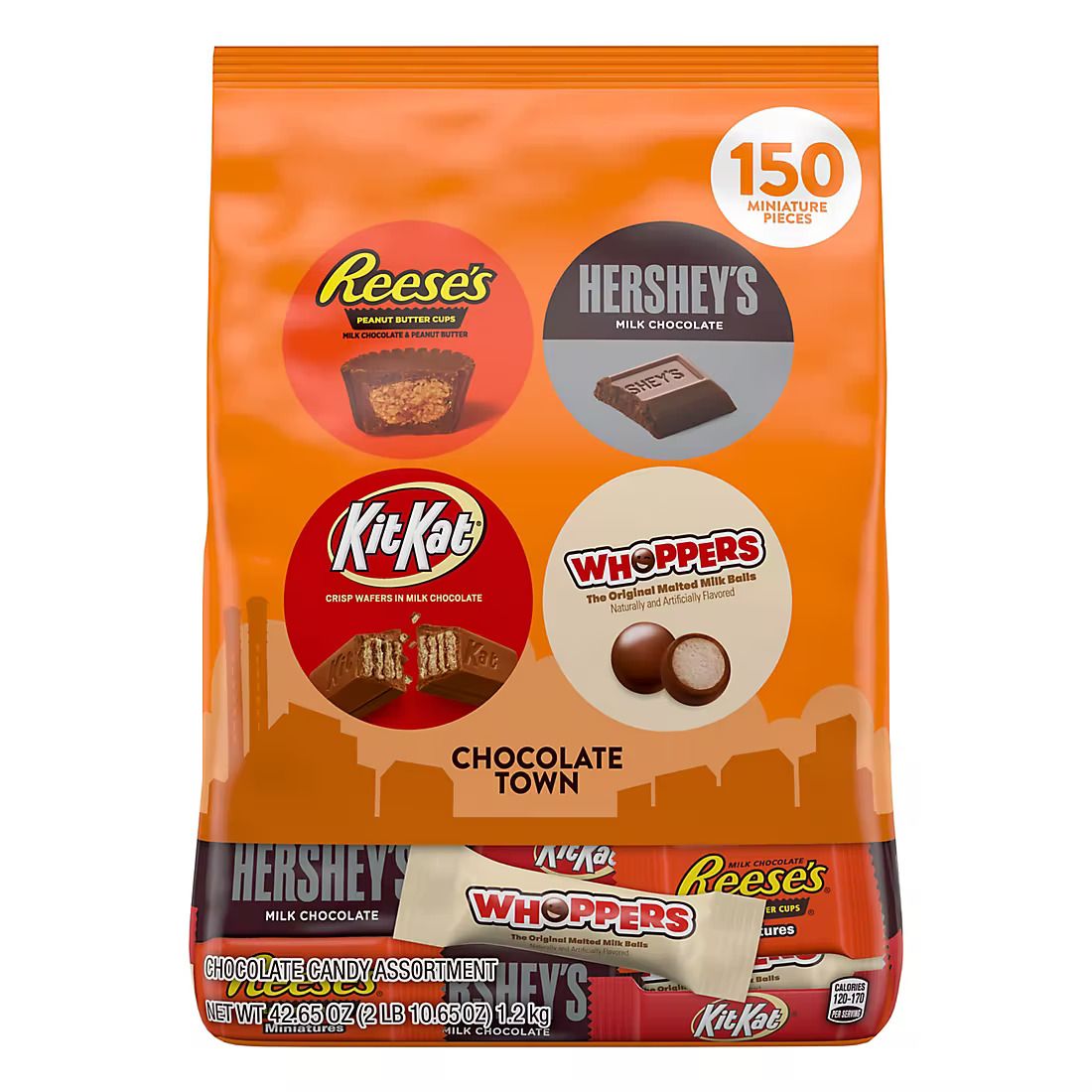 Party Bags     Hershey&#39;s Chocolate Town 150ct