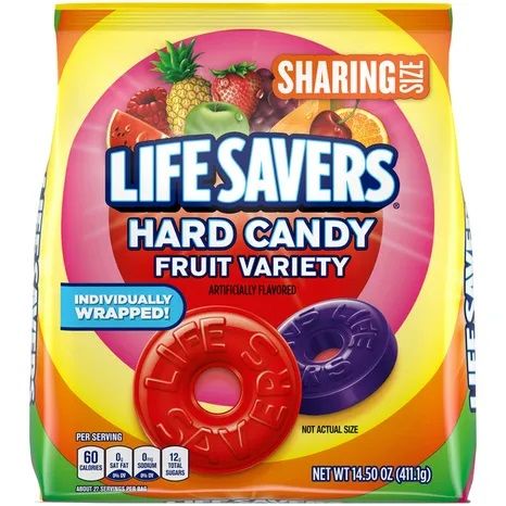 Share Pack    Lifesavers Hard Candy Fruit Variety