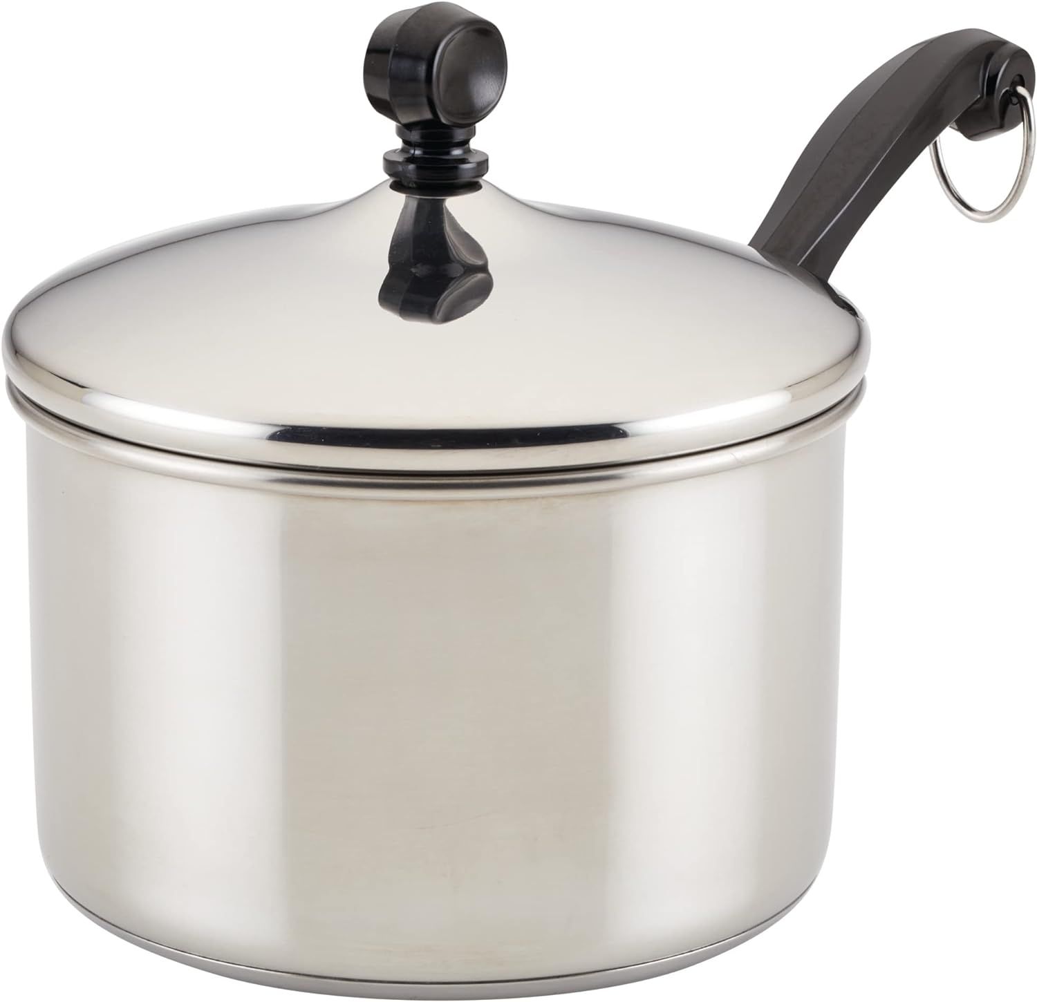 Farberware 3qt Sauce Pan with metal lid (screwed handles)
