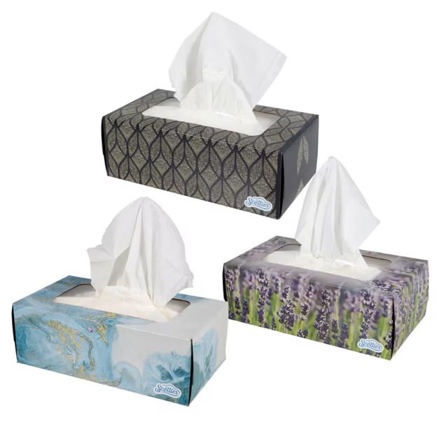 Scotties 2-ply facial Tissues 120ct