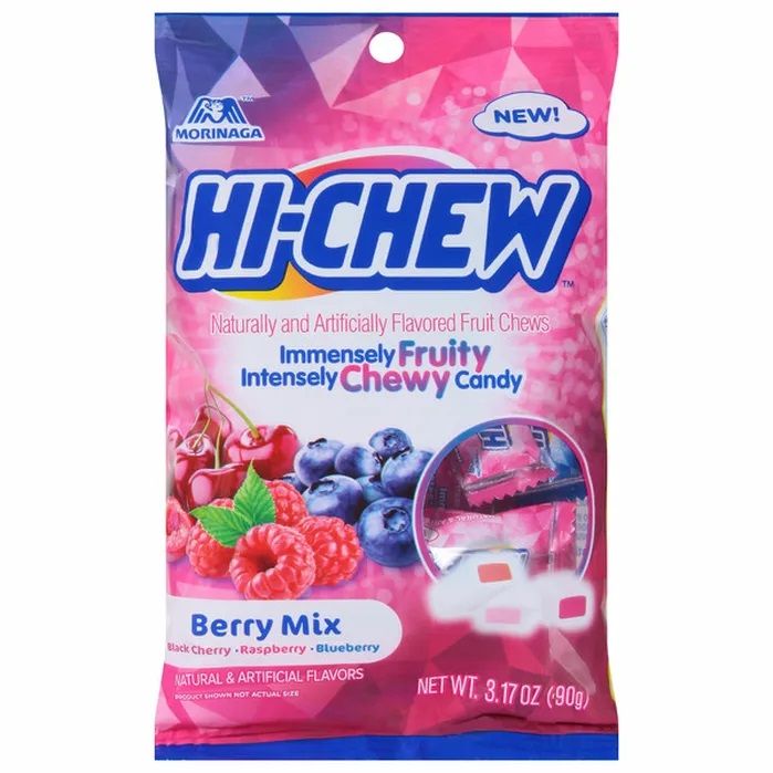 Peg Bags     Hi-Chew Fruit Chews Berry Mix